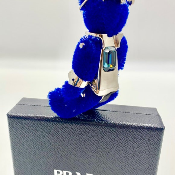 PRADA Mohair King Robot Bear keyring/bag charm - Picture 3 of 7